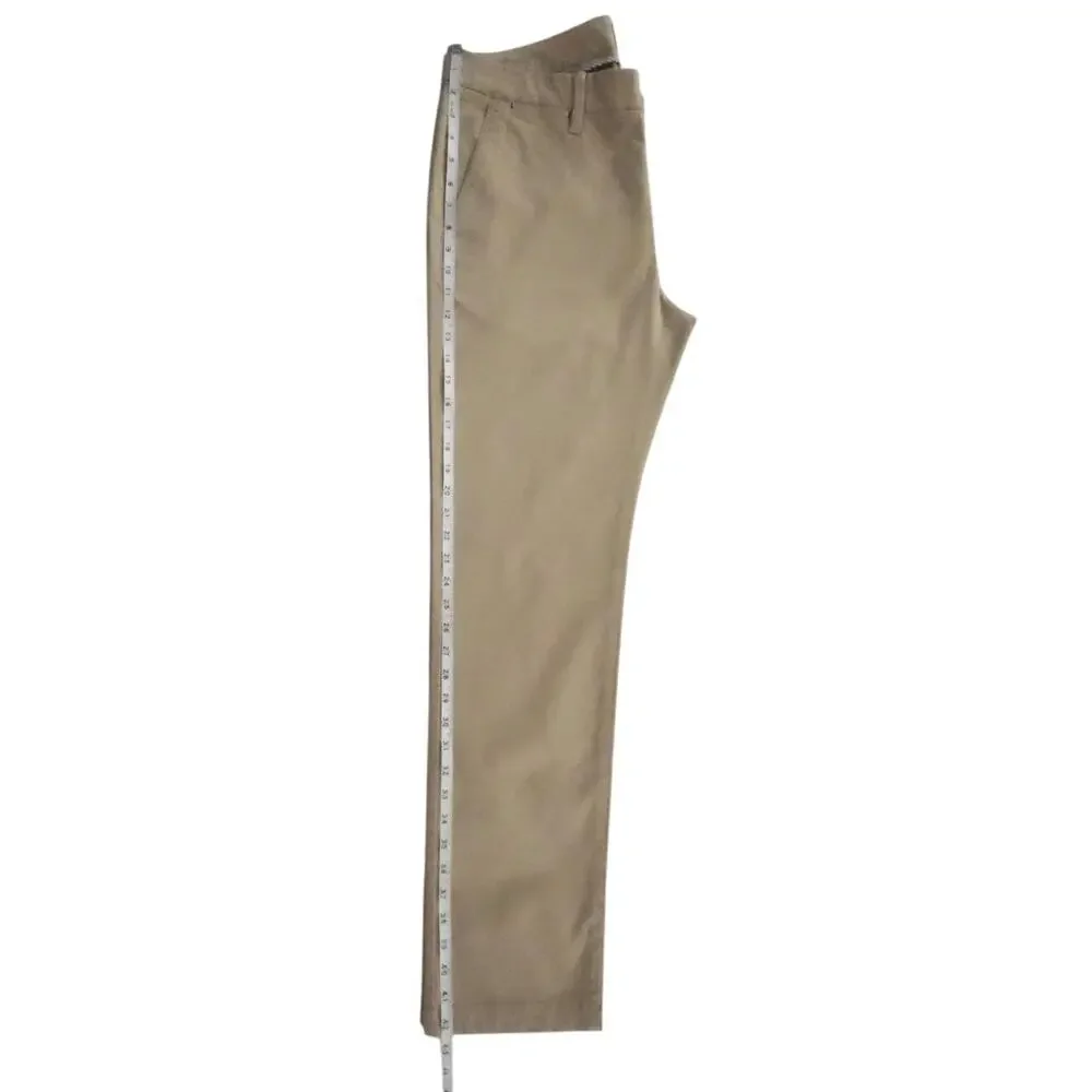 UNTUCKit Men's Relaxed Fit Pants 34x32 Tan Chino Khakis Stretch Business Casual - Picture 4 of 9